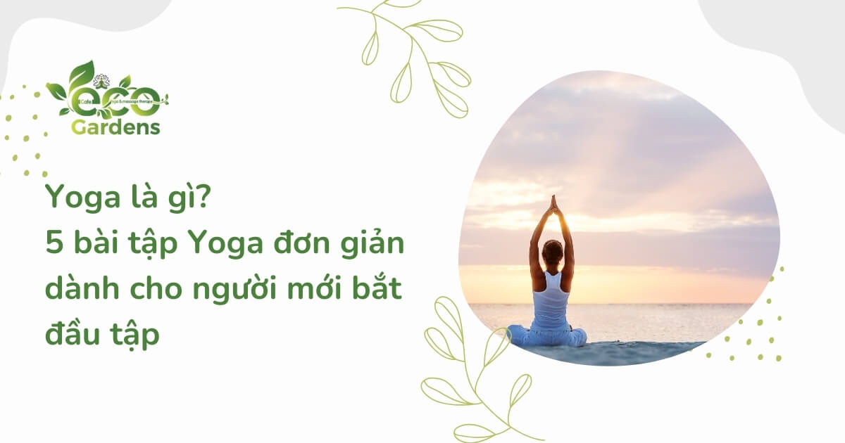 Yoga là gì? 5 bài tập Yoga đơn giản dành cho người mới bắt đầu